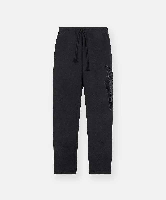 Planes Script Fur Relaxed Sweatpant