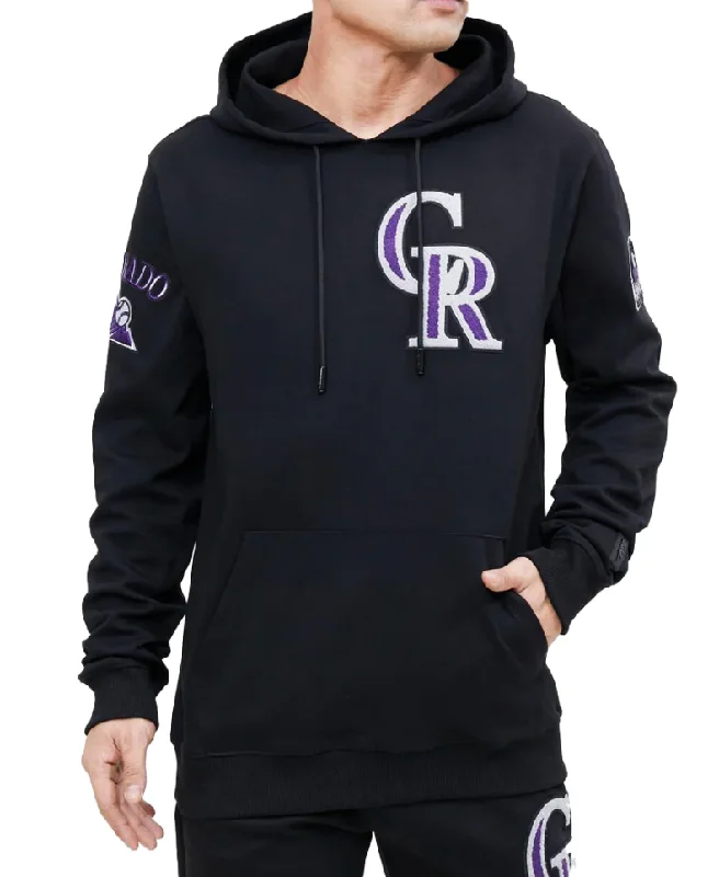 Colorado Rockies Black Hoodie