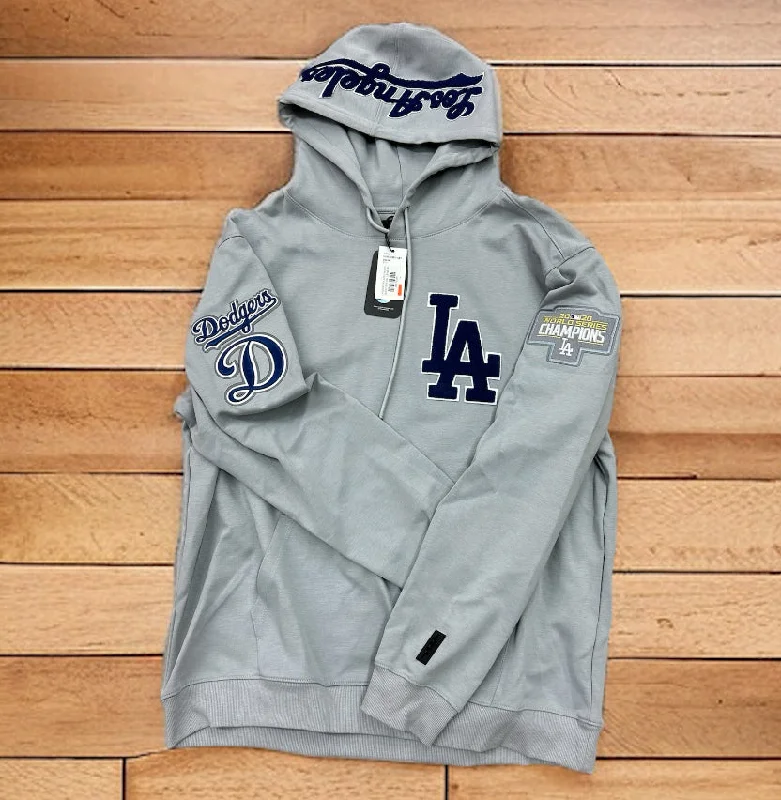 Los Angeles Dodger Grey Hoodie