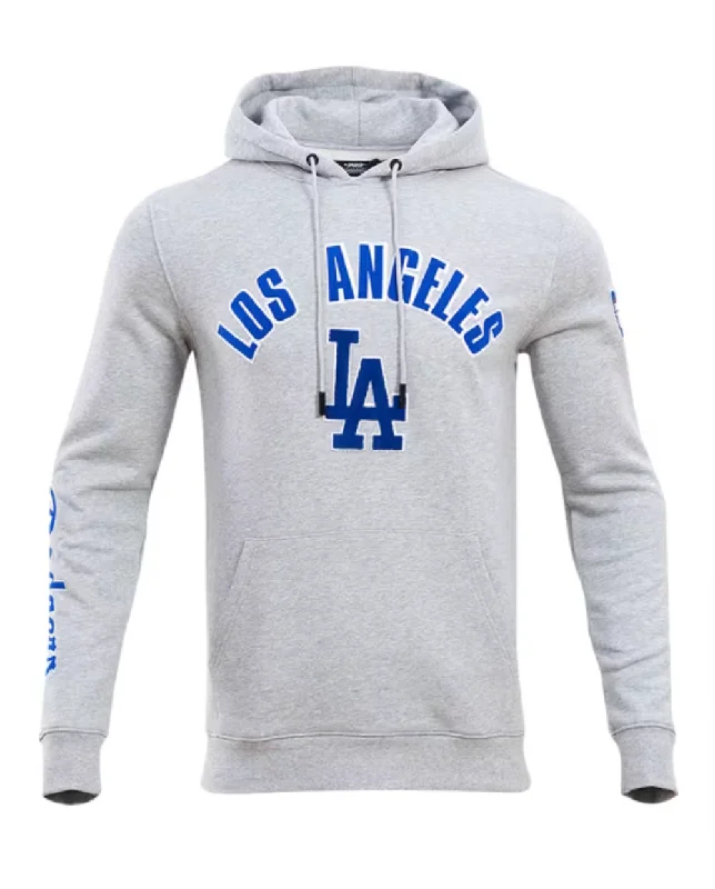 Los Angels Dodgers Grey Hoodie