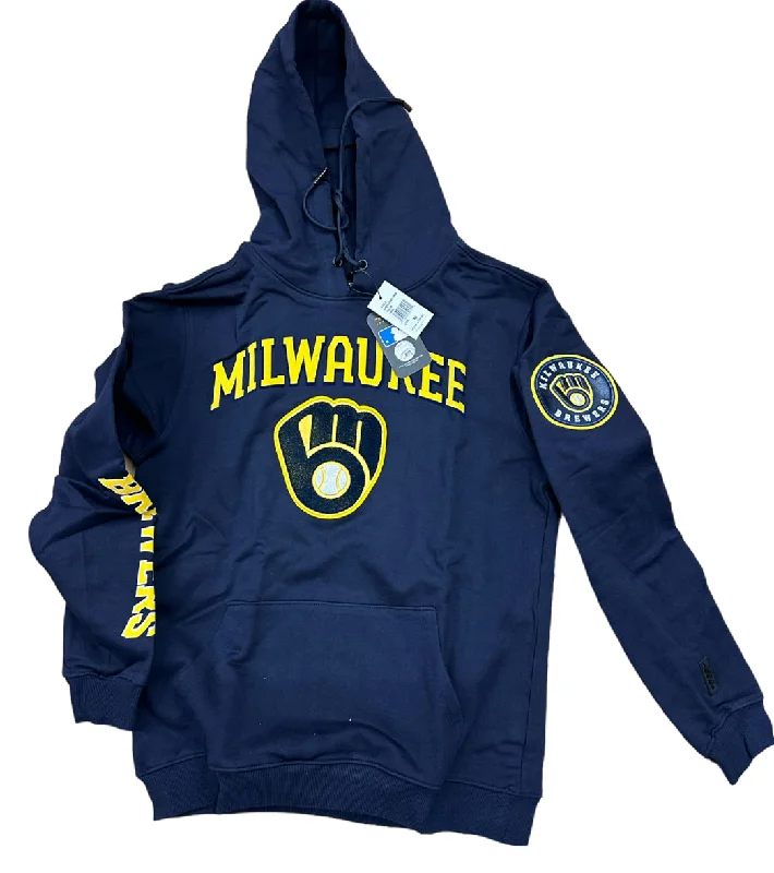 Milwaukee Brewers All Navy Hoodie