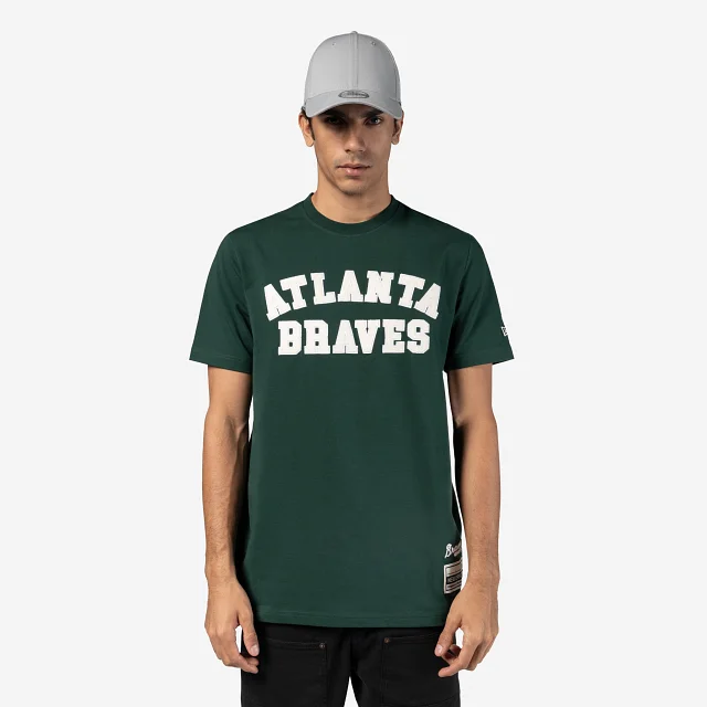 Playera Manga Corta Atlanta Braves MLB Logo Select