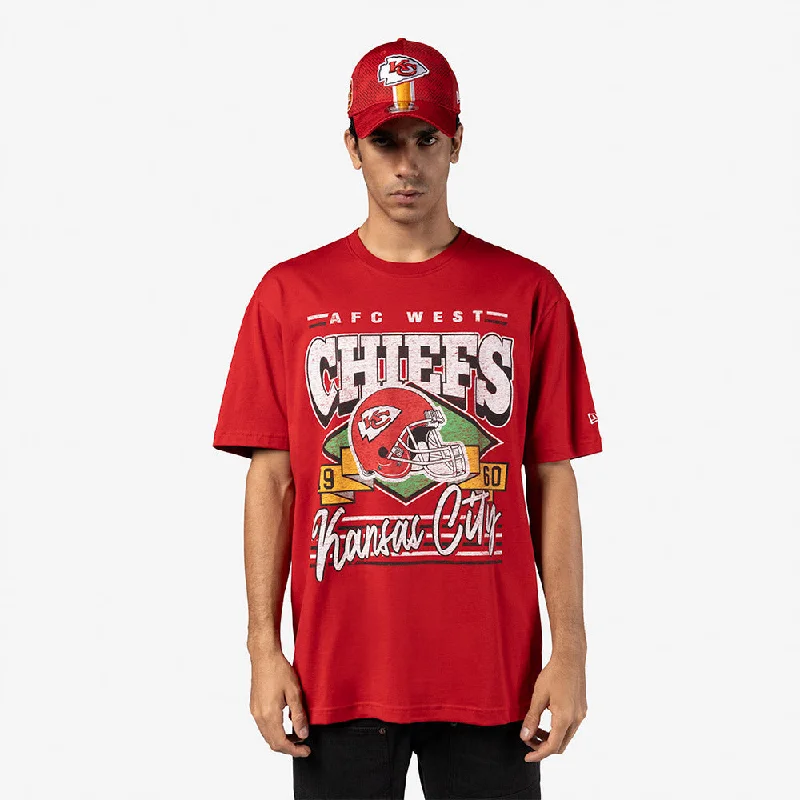 Playera Manga Corta Kansas City Chiefs NFL Classics Roja