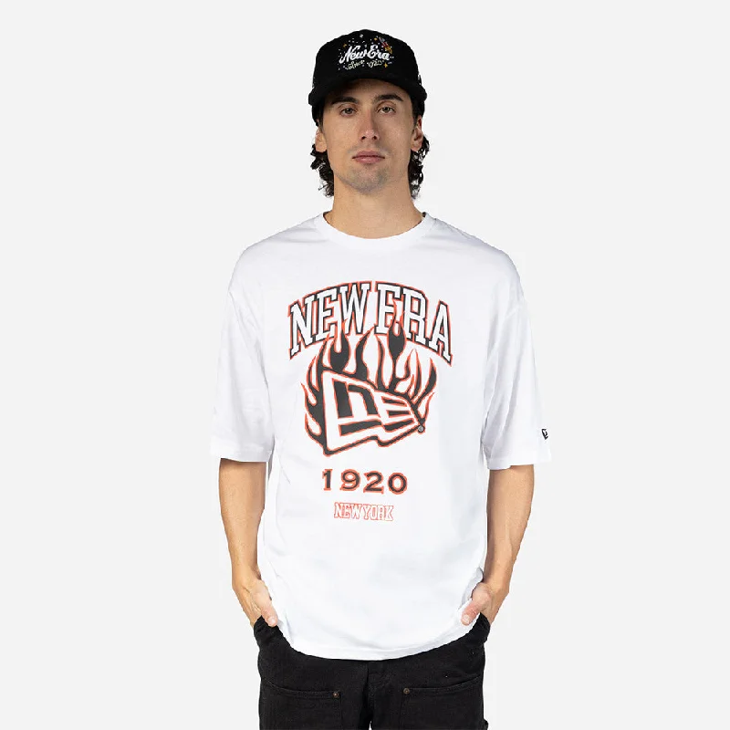 Playera Manga Corta New Era Flames