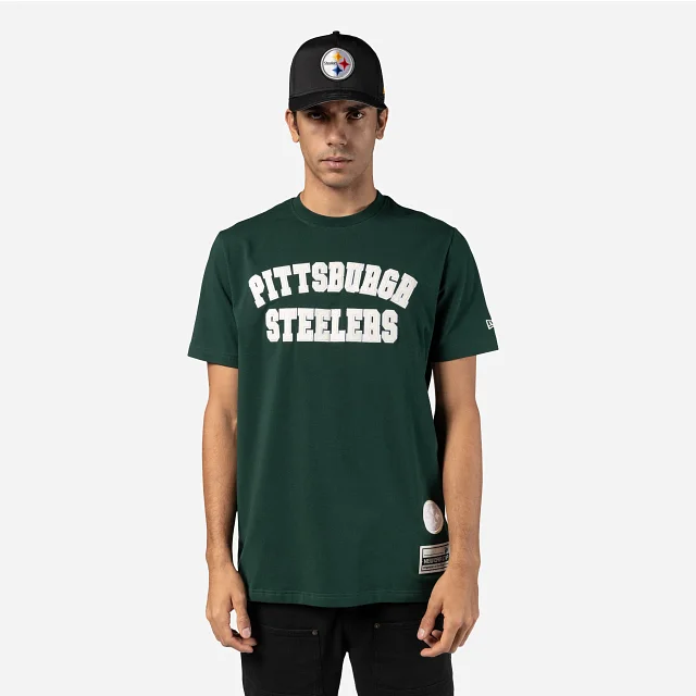 Playera Manga Corta Pittsburgh Steelers NFL Logo Select