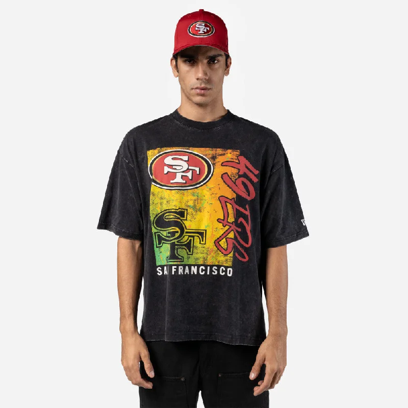 Playera Manga Corta San Francisco 49Ers NFL Classics Negra