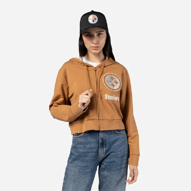 Sudadera Pittsburgh Steelers NFL Logo Select para Mujer