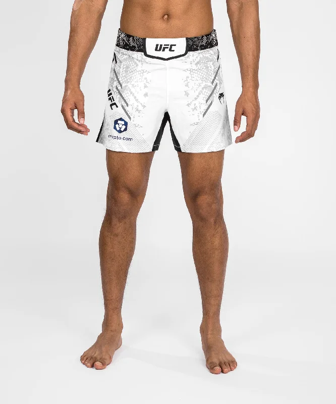 UFC Adrenaline by Venum Authentic Fight Night Men's Fight Short - Short Fit - White