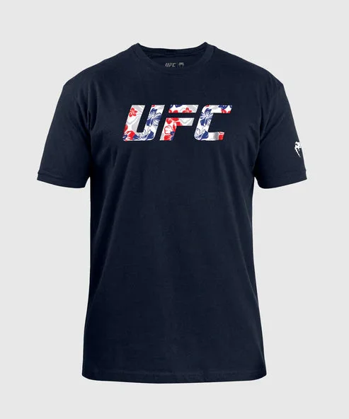 UFC Adrenaline Unrivaled by Venum Men's T-Shirt - Midnight Navy - Max Holloway