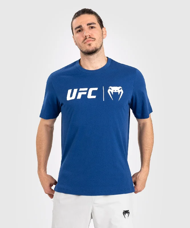 UFC Venum Classic  T-Shirt - Navy Blue/White