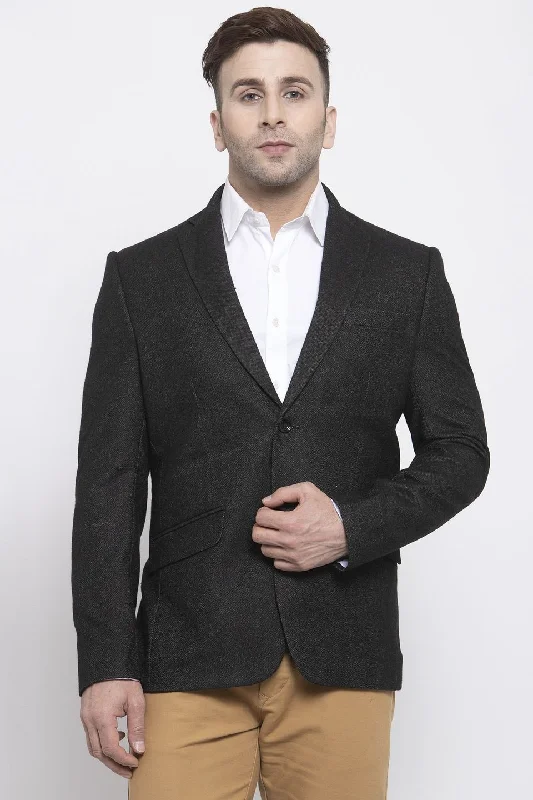 Tweed Black Blazer