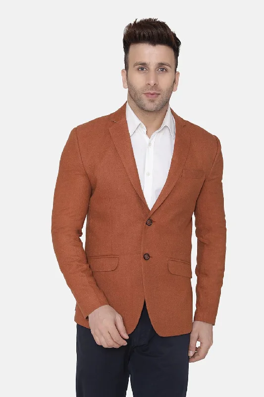 Wool Red Blazer