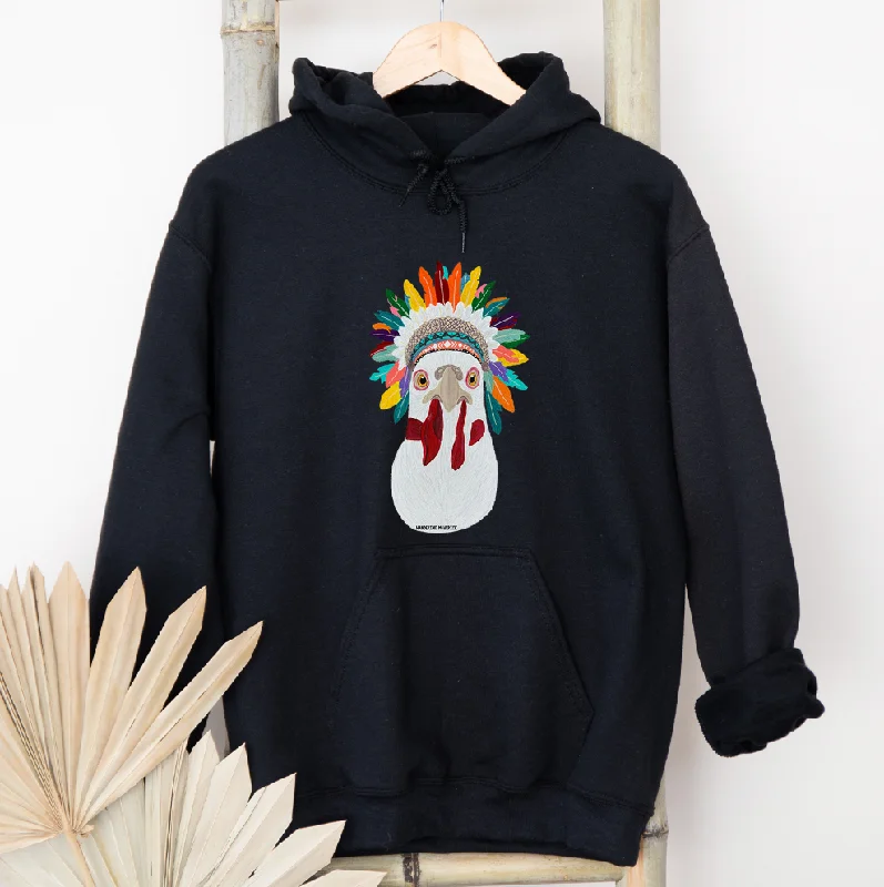 Chicken Headdress Hoodie (S-3XL) Unisex - Multiple Colors!