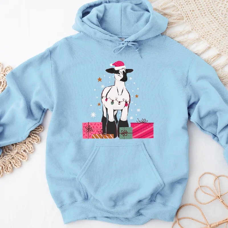 Christmas Present Lamb Hoodie (S-3XL) Unisex - Multiple Colors!