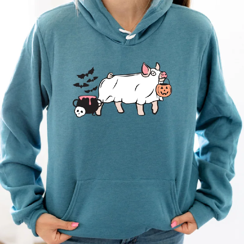 Ghost Pig Hoodie (S-3XL) Unisex - Multiple Colors!