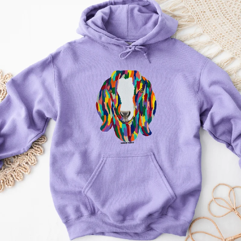 Rainbow Goat Hoodie (S-3XL) Unisex - Multiple Colors!