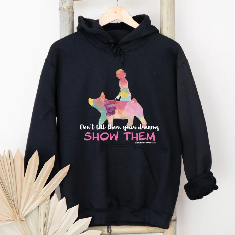 Show Them Pig Hoodie (S-3XL) Unisex - Multiple Colors!