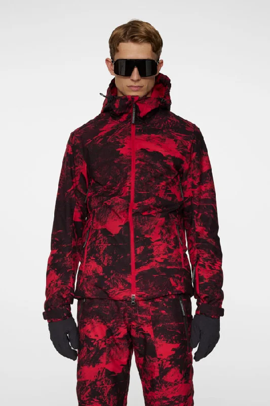 Mountain Glitch Red