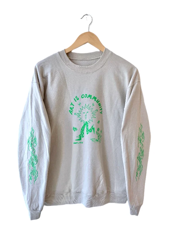 ART IS COMMUNITY CREWNECK