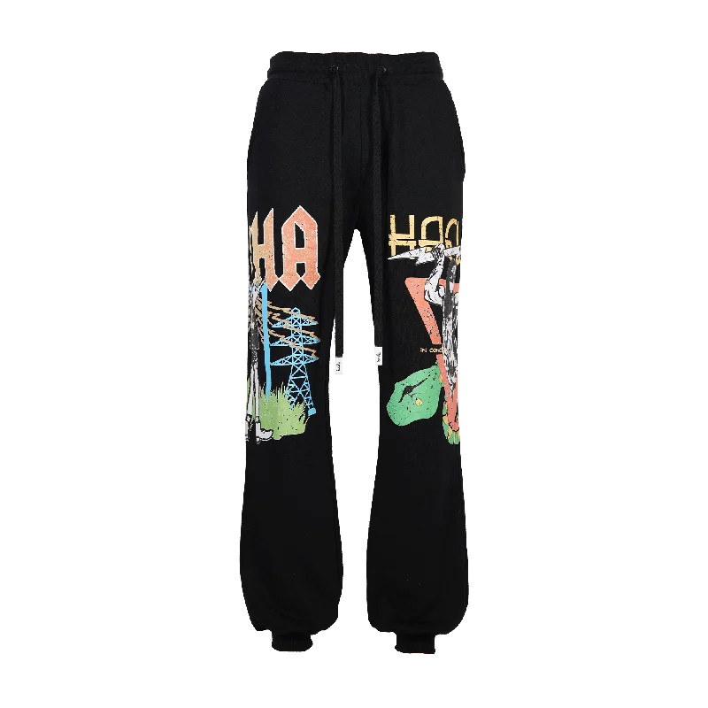 CROWN ROYALE WIDE LEG JOGGERS