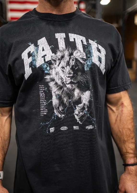 Faith Lion III Lightning T-Shirt