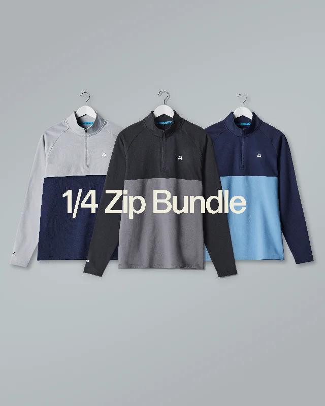 The 1/4 Zip Top Bundle