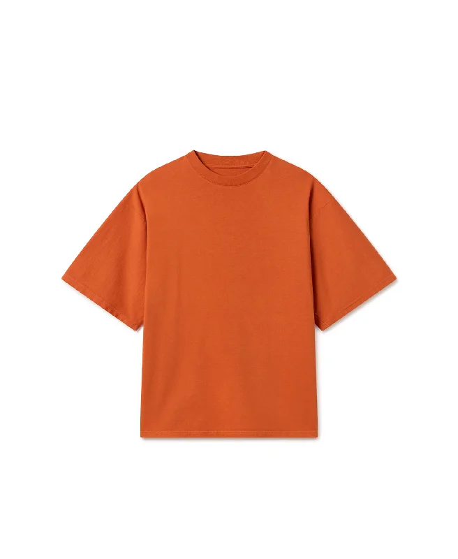 300 GSM 'Orange Rust' T-Shirt