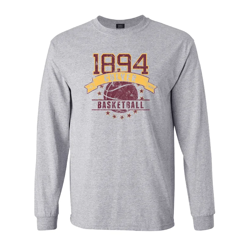 Eagles Basketball Classic Long Sleeve Tee - Oxford