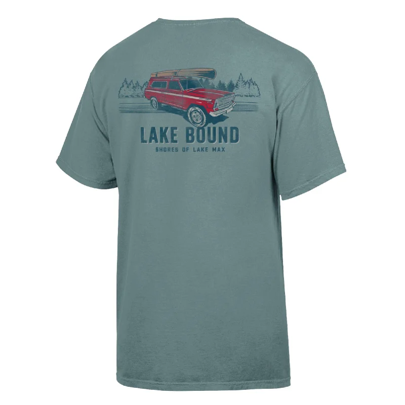 Lake Bound Comfort Wash Short Sleeve Tee - Cypress