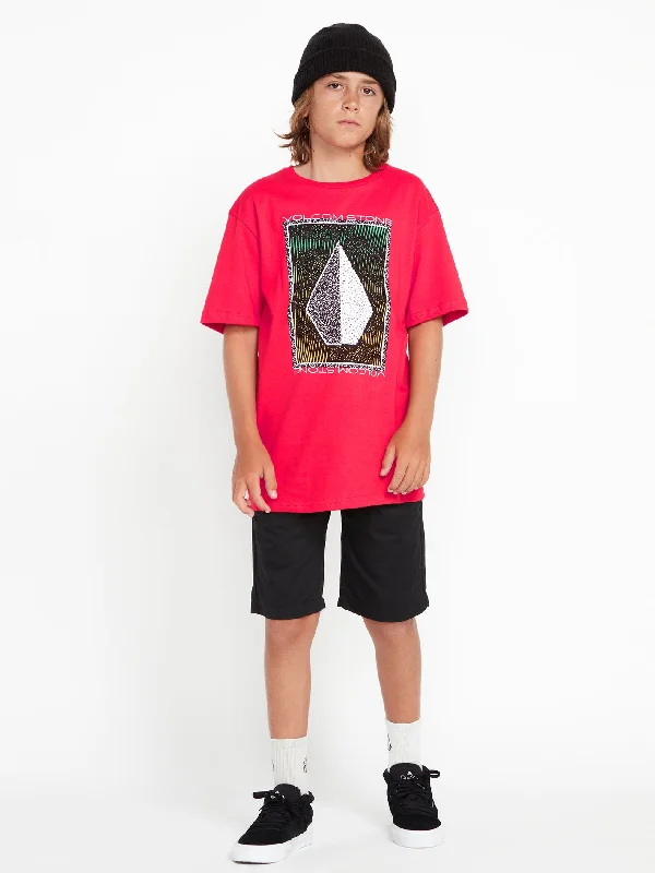 Big Boys Concourse Short Sleeve Tee - Ribbon Red