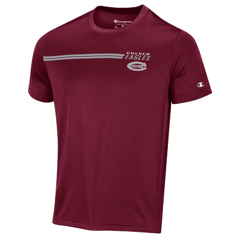 Champion Impact Tee - Maroon