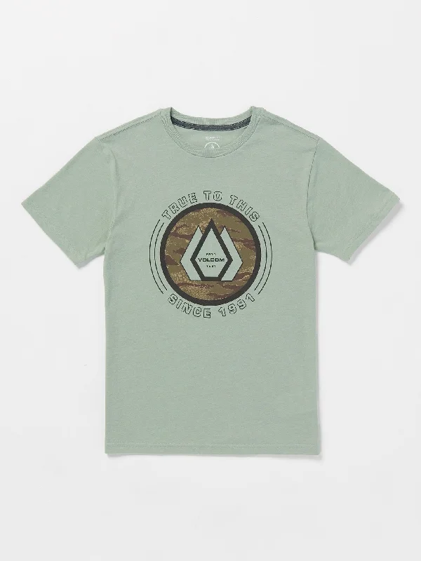 Big Boys Linkfill Short Sleeve Tee - Slate Heather