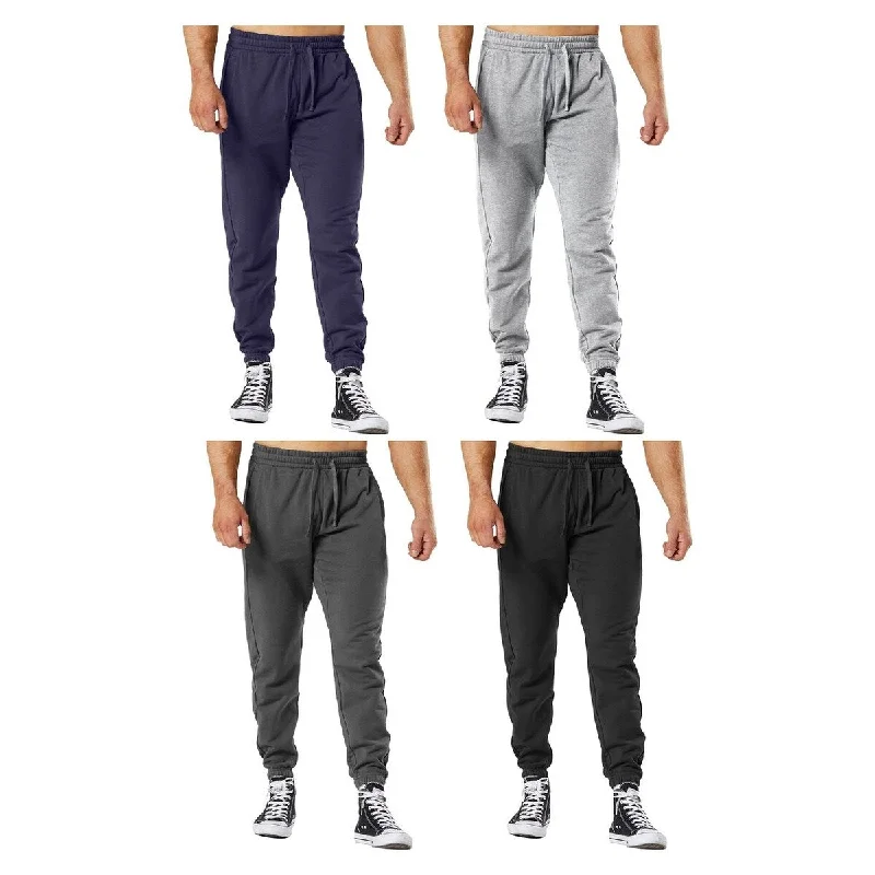 Mens UltraSoft FleeceLined Sweatpants Jogger 2Pack Casual Winter Wear