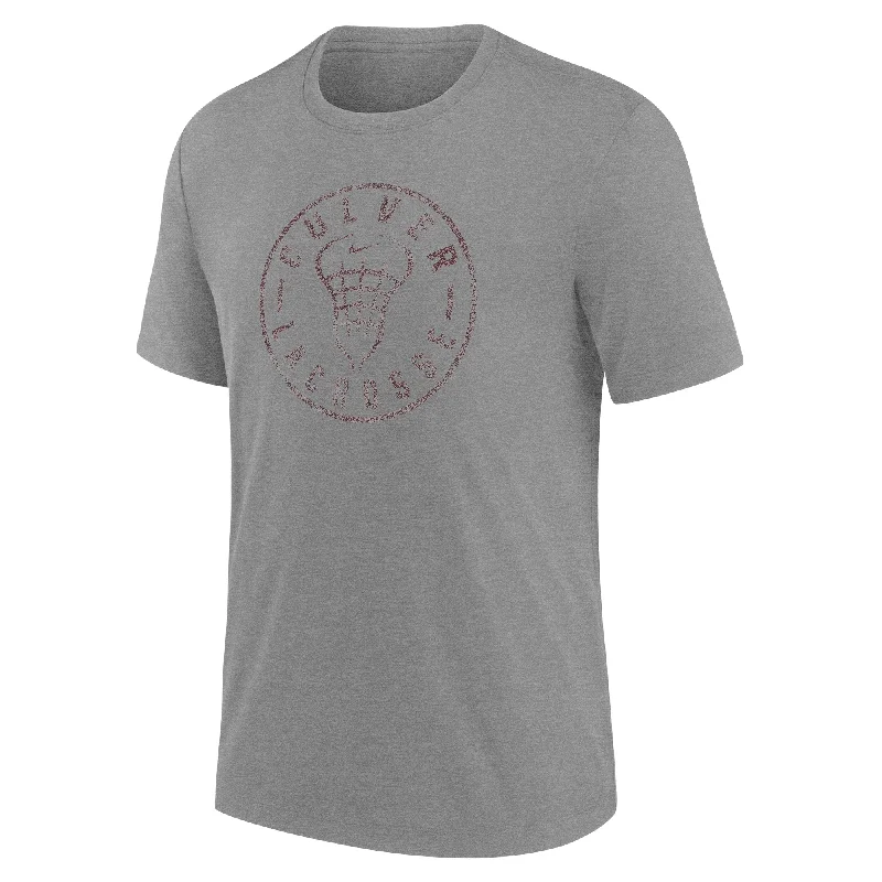 Nike Lacrosse Tri-Blend Tee - Dark Heather Grey