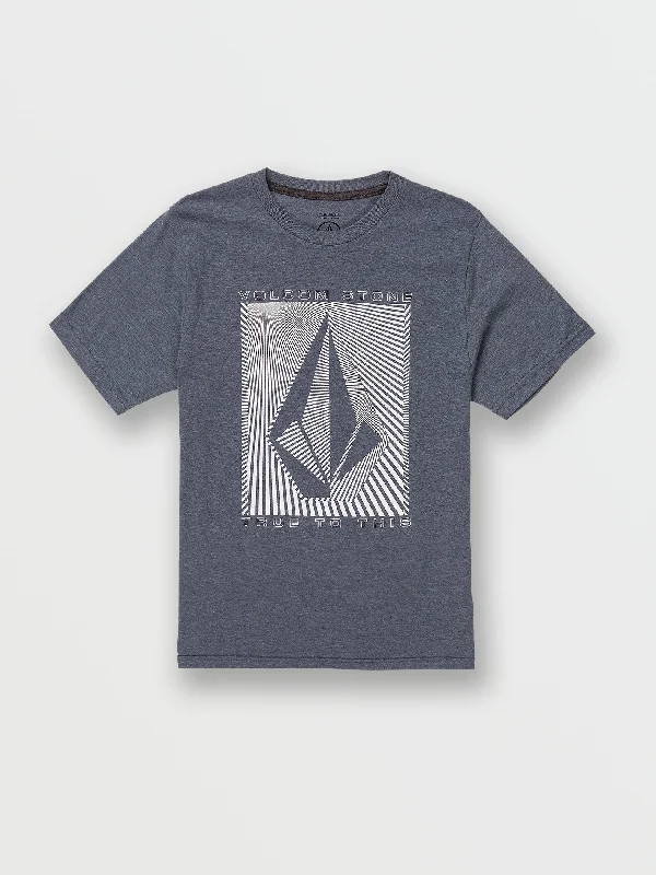 Little Boys Op Box Short Sleeve Tee - Dark Slate Heather