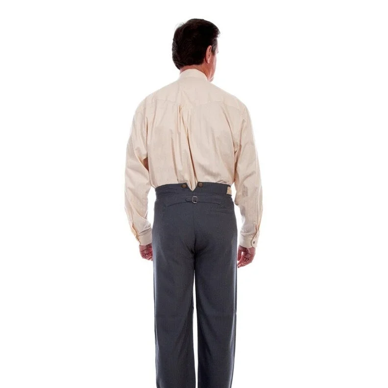 Scully Western Pants Mens Herringbone Rangewear Notched F0_RW341