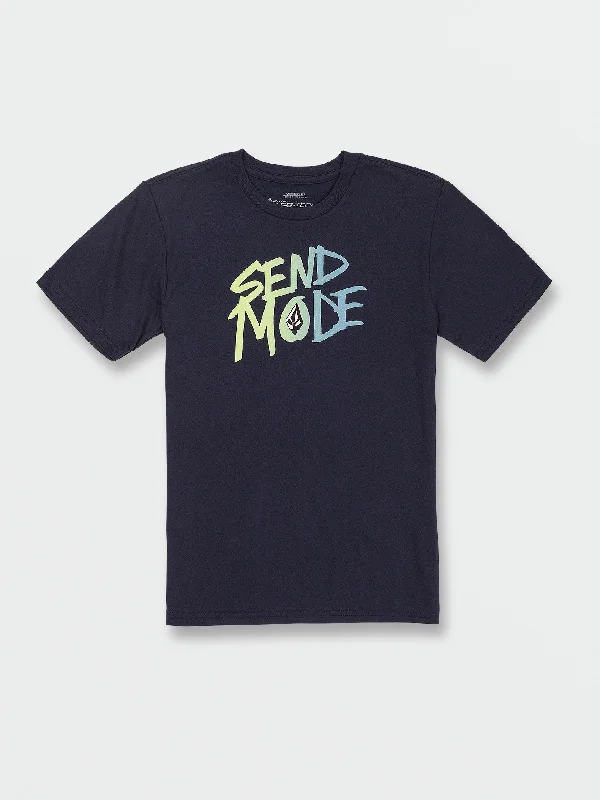 Big Boys Send Mode Tech Short Sleeve Tee - Navy