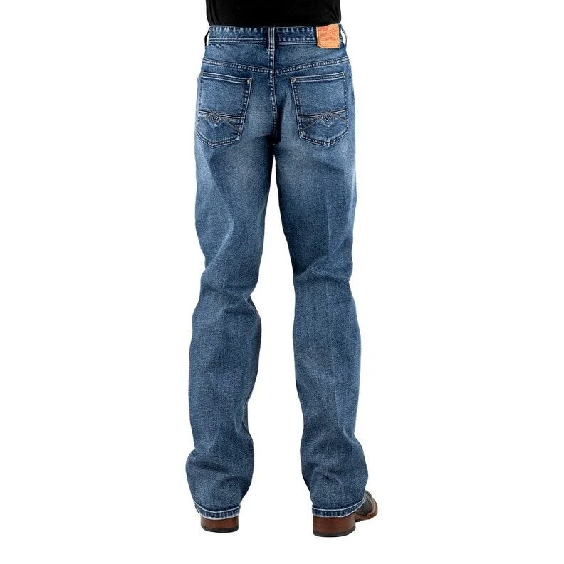 Stetson Western Jeans Mens Stretch Bootcut Light 11-004-1521-2001 BU