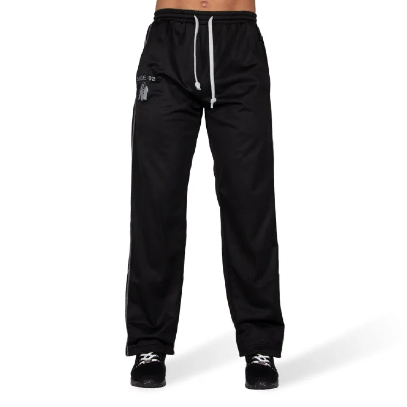 Functional mesh pants-Black/White