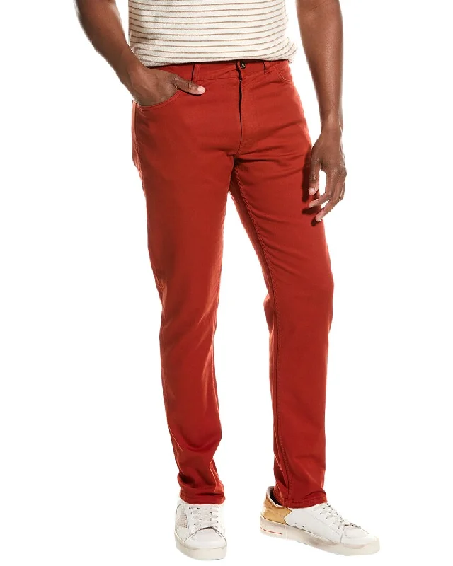 ISAIA Orange Slim Straight Jean