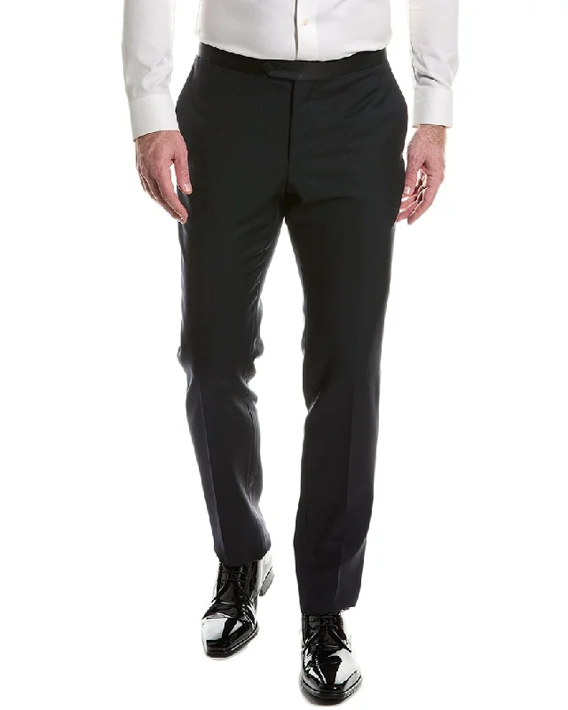 ISAIA Wool & Mohair-Blend Suit Pant